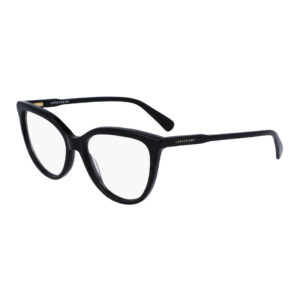 Longchamp LO2717 Women's Eyeglasses β Shiny Black, 53mm