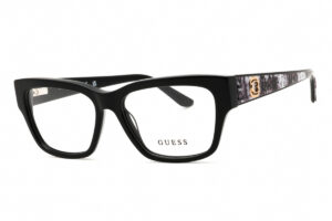 Guess GU50126 Women's Eyeglasses β Shiny Black, 53mm