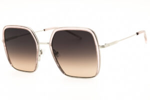 Hugo Boss BOSS1783/S Women's Sunglasses – Pink Palladium / Grey Brown Doubleshade, 55mm