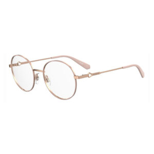 Moschino Love MOL617/TN Kids' Eyeglasses β Nude Brown/Copper Gold, 51mm