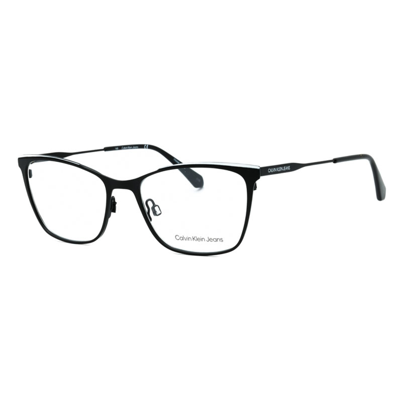 Calvin Klein Jeans CKJ21207 Women's Eyeglasses – Black White, 53mm