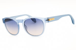 Adidas OR0014 Unisex Sunglasses – Matte Blue / Smoke Gradient, 54mm