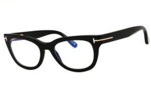 Tom Ford FT6066-B Women's Eyeglasses β Shiny Black, 53mm