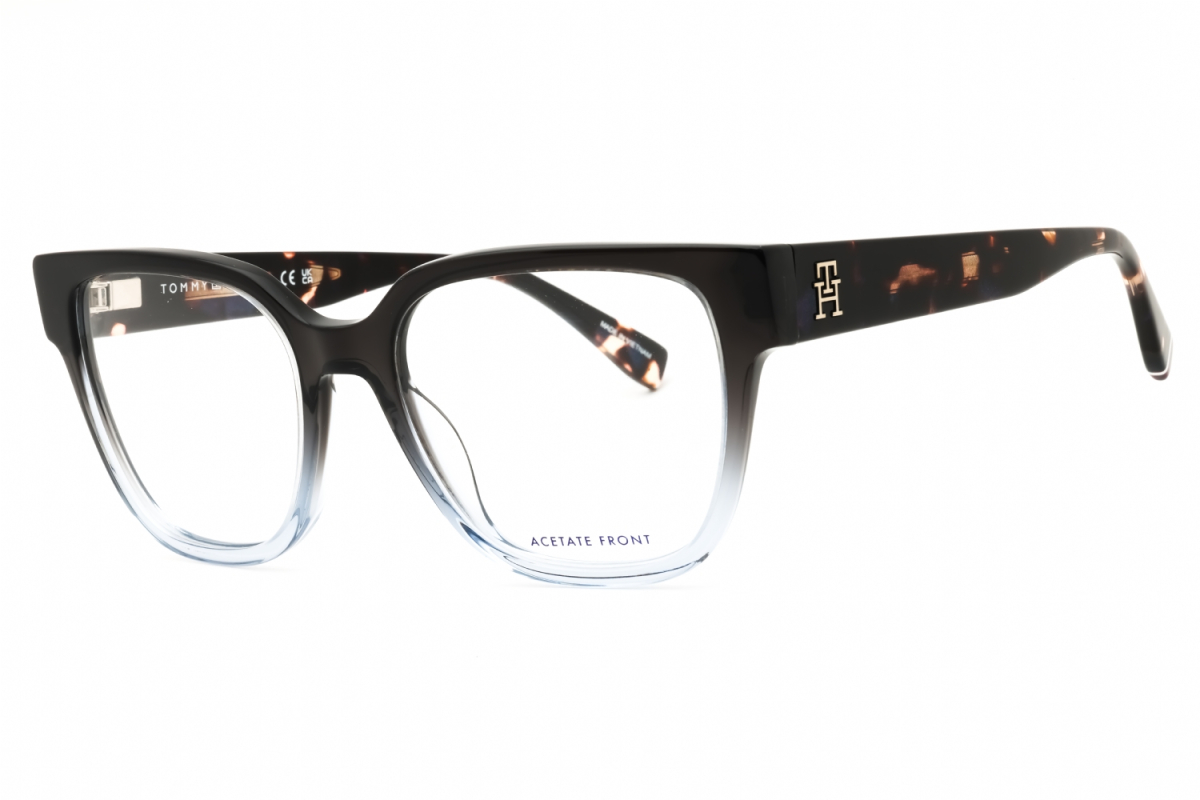 Tommy Hilfiger TH2102 Women's Eyeglasses – Blue Shaded Grey, 52mm