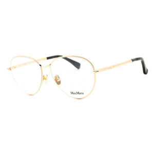Max Mara MM5178 Women's Eyeglasses β Shiny Deep Gold, 56mm