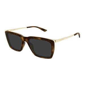 Saint Laurent SL765 Men's Sunglasses β Havana/Gold / Grey, 56mm