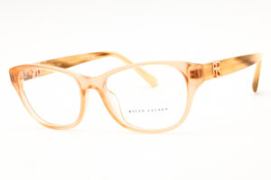 Ralph Lauren RL6237U Women's Eyeglasses – Transparent Peach Pink, 54mm