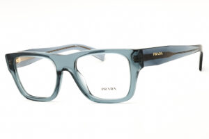 Prada PRC01V Men's Eyeglasses β Transparent Ocean, 54mm