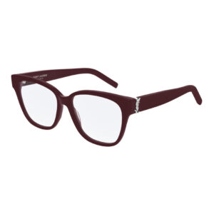 Saint Laurent SLM33 Women's Eyeglasses β Burgundy, 53mm