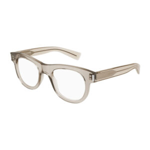Saint Laurent SL571OPT Unisex Eyeglasses – Beige, 49mm