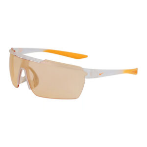 Nike WINDSHIELDELITEAFEDC2830 Unisex Sunglasses β Matte Clear / Orange Low, 64mm