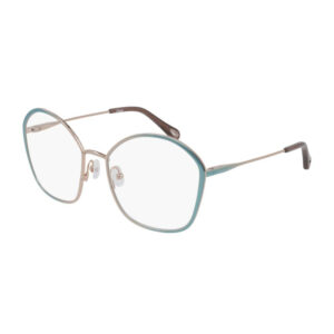 Chloe CH0017O Women's Eyeglasses β Blue/Gold, 53mm