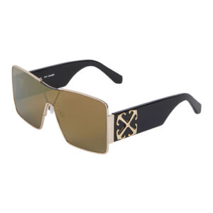 Off-White OERI14GASPEN Unisex Sunglasses β Gold / Gold Mirror