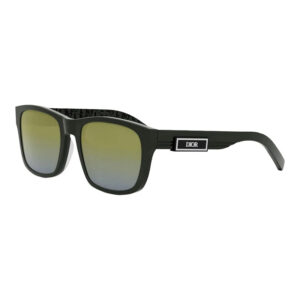 Dior DIORB23S2F Men's Sunglasses β Dark Green / Green Mirror, 58mm