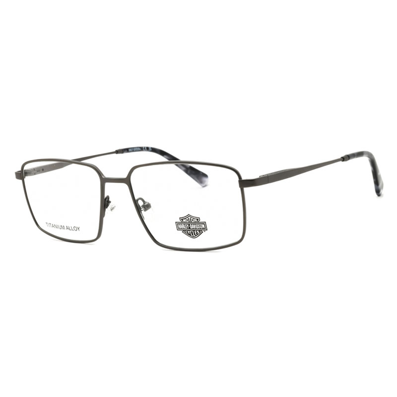 Harley Davidson HD50103 Men's Eyeglasses – Matte Light Nickeltin, 55mm