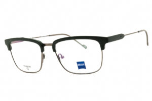 Zeiss ZS24148 Men's Eyeglasses – Satin Khaki/Dark Ruthenium, 54mm
