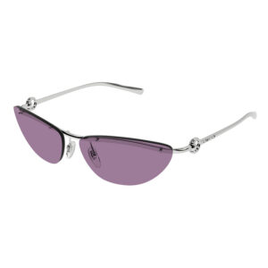Gucci GG1701S Women's Sunglasses – Silver / Violet, 61mm
