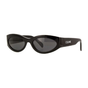 Celine CL40288I Women's Sunglasses β Shiny Black / Grey, 56mm
