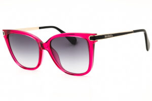 Max & Co MO0100 Women's Sunglasses – Shiny Fuxia / Smoke Gradient, 55mm