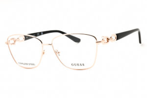 Guess GU50179 Women's Eyeglasses – Shiny Rose Gold, 57mm
