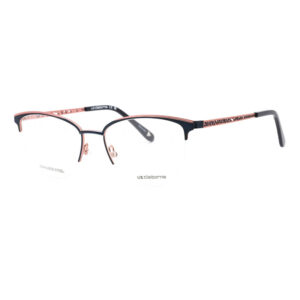 Liz Claiborne L673 Women's Eyeglasses β Semi-Matte Navy, 53mm