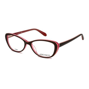Adensco AD220 Women's Eyeglasses – Brown Pink, 53mm