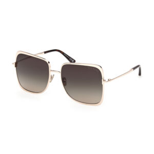 Tom Ford FT1319 Women's Sunglasses – Shiny Rose Gold / Smoke Gradient, 57mm
