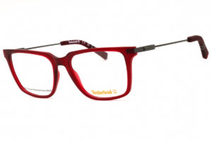 Timberland TB50016 Men's Eyeglasses β Matte Red, 55mm