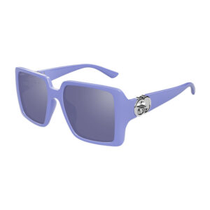 Gucci GG1692SA Women's Sunglasses β Shiny Violet / Violet Mirror, 54mm