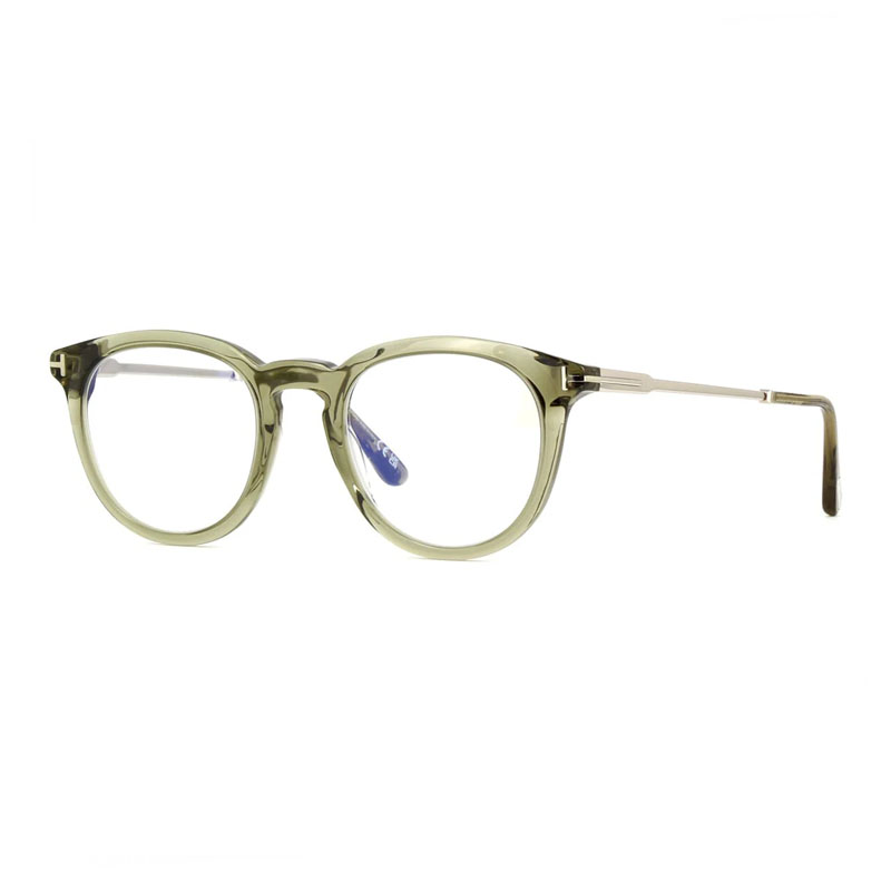 Tom Ford FT5905-B Men's Eyeglasses – Shiny Dark Green, 49mm