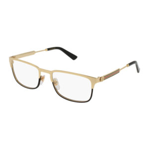 Gucci GG0135O Women's Eyeglasses – Gold, 52mm