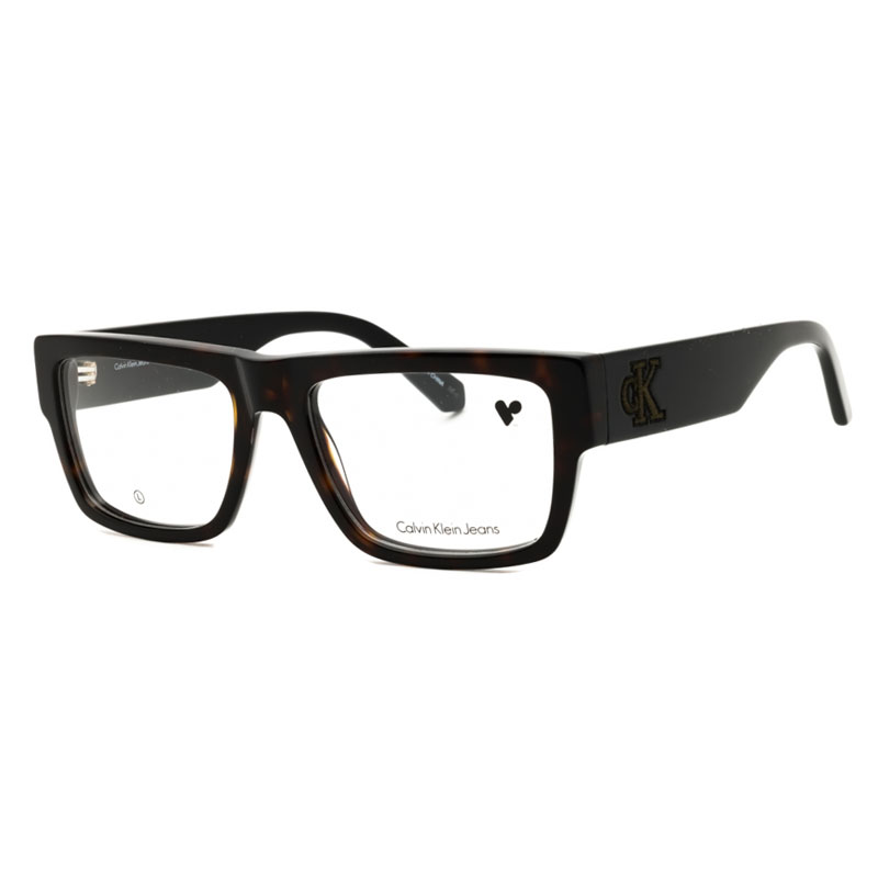 Calvin Klein Jeans CKJ24634 Unisex Eyeglasses – Dark Havana, 56mm