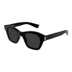 Saint Laurent SL592 Unisex Sunglasses β Black / Black, 47mm