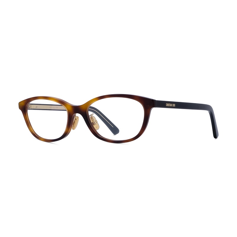 Dior DIORSPIRITOR2J Women's Eyeglasses – Shiny Honey Havana, 53mm