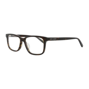 Saint Laurent SL458/F Men's Eyeglasses β Dark Havana, 55mm