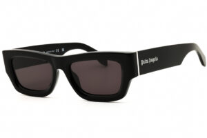 Palm Angels PERI048AUBERRY Unisex Sunglasses – Black / Grey, 53mm