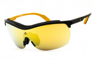 Adidas SP0043 Men's Sunglasses – Matte Black / Brown Mirror