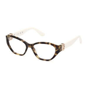 Guess GU50119 Women's Eyeglasses β Havana White, 51mm