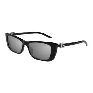 Gucci GG1681S Women's Sunglasses β Black / Grey Silver Mirror, 53mm