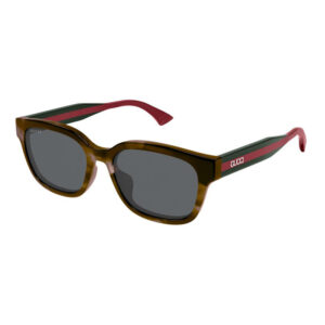 Gucci GG1872SK Men's Sunglasses β Brown Havana/Green/Red / Green, 56mm