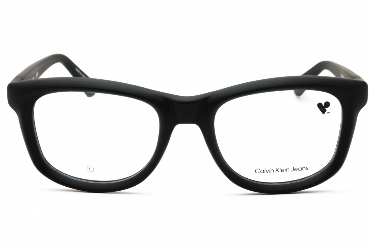 Calvin Klein Jeans CKJ25614 Men's Eyeglasses – Matte Black, 53mm - Image 2