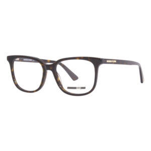 McQueen MQ0276O Unisex Eyeglasses – Dark Havana, 52mm