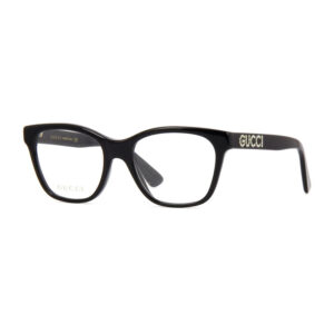 Gucci GG0420O Women's Eyeglasses – Black, Black-black / Transparent, 52mm