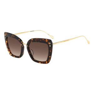 Isabel Marant IM0083/G/S Women's Sunglasses β Havana Gold / Brown Gradient, 53mm