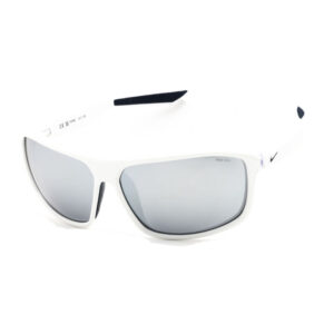 Nike NIKEPREMIERSTRIDEIB3286X Men's Sunglasses β White / Chrome Mirror, 63mm
