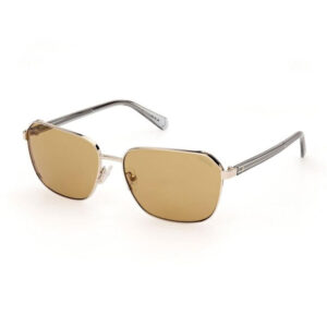 Guess GU00117 Men's Sunglasses β Gold / Brown, 57mm