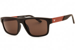 Emporio Armani EA4244U Men's Sunglasses β Matte Brown / Dark Brown, 57mm