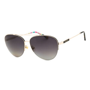 Kate Spade JANECE/G/S Women's Sunglasses β Gold Black / Grey Gradient Polarized, 58mm