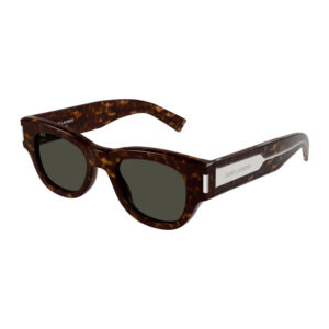 Saint Laurent SL573 Women's Sunglasses β Dark Havana / Grey, 49mm