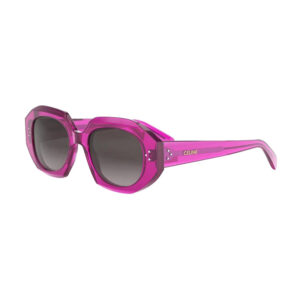 Celine CL40319I Women's Sunglasses – Shiny Rose / Brown Gradient, 52mm